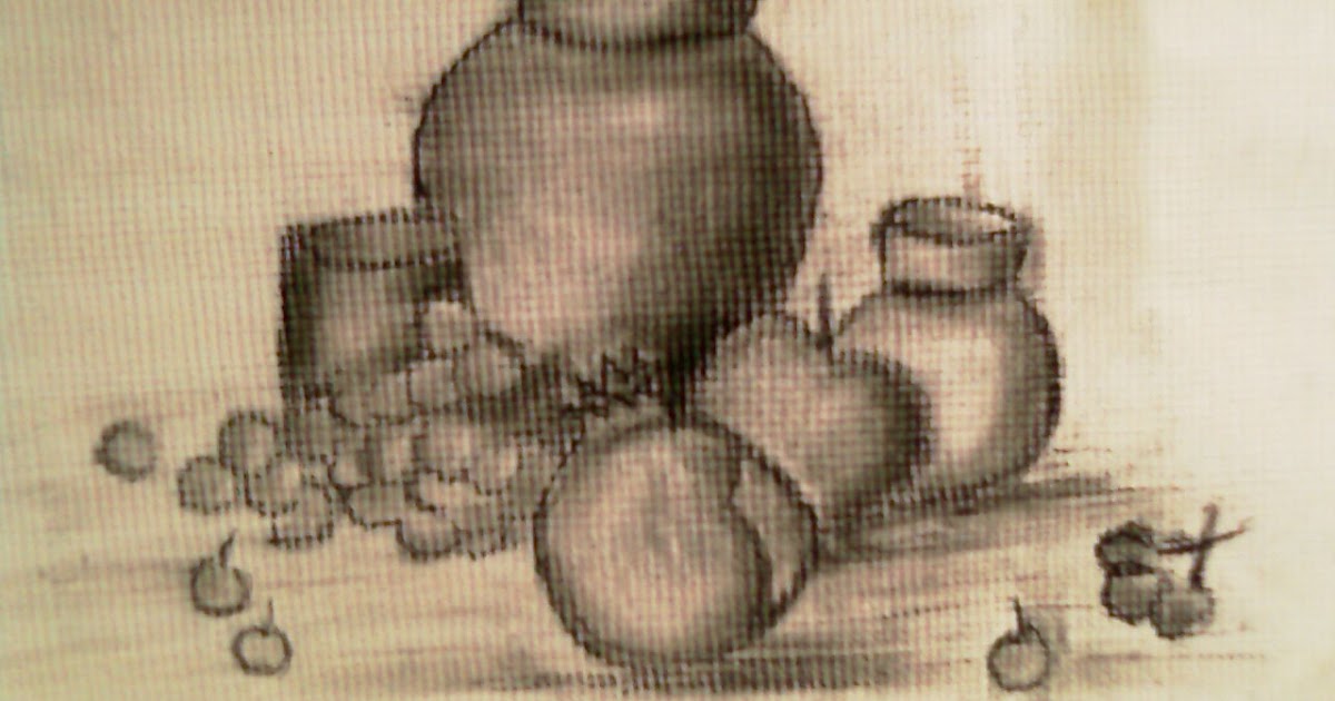 Shades of Life Charcoal Painting