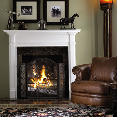 Thrifty Decor Chick: How to decorate your mantel.