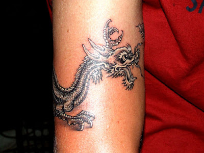 Chinese dragon free tattoo design