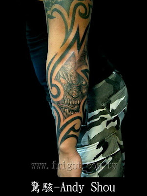 totem tattoos, skull design