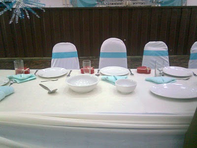 Meja Pengantin Alas Scallop Skirting Kerusi Banquet Sarung Meja Pengantin Alas Scallop Skirting Kerusi Banquet Sarung