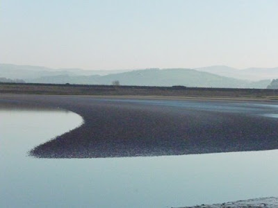 Sandbank at Arnside, Cumbria, UK
