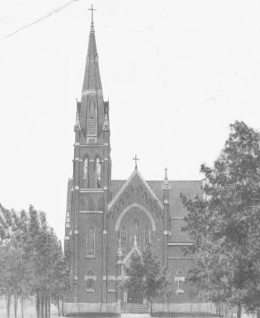 Catholic Architecture and History of Toledo, Ohio St. John the Baptist, Payne