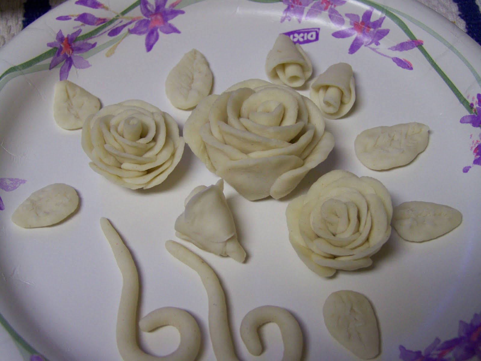 American Honey Home Bread Dough Roses