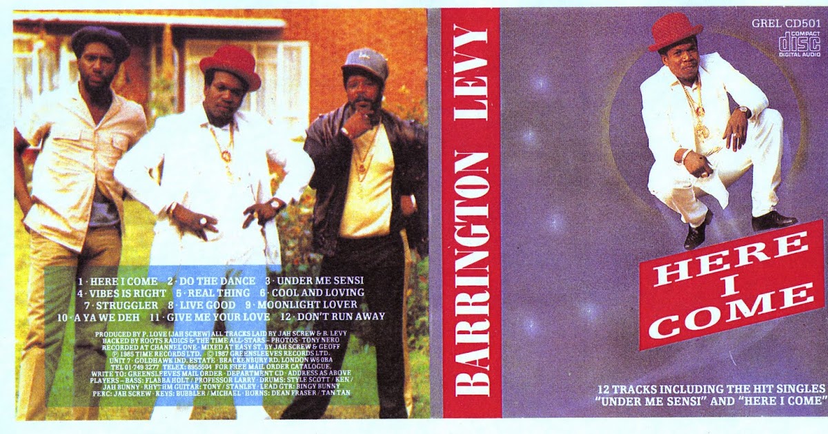 Rasta Barrington Levy Here I Come