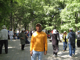 Dancing at a Park in china