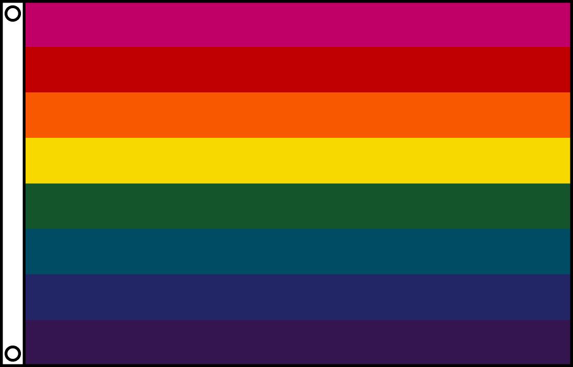 rainbow colors