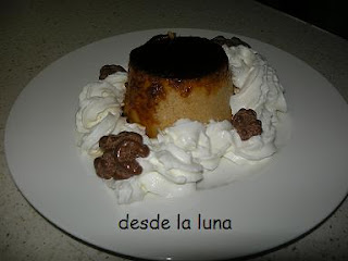 Flan De Turrón
