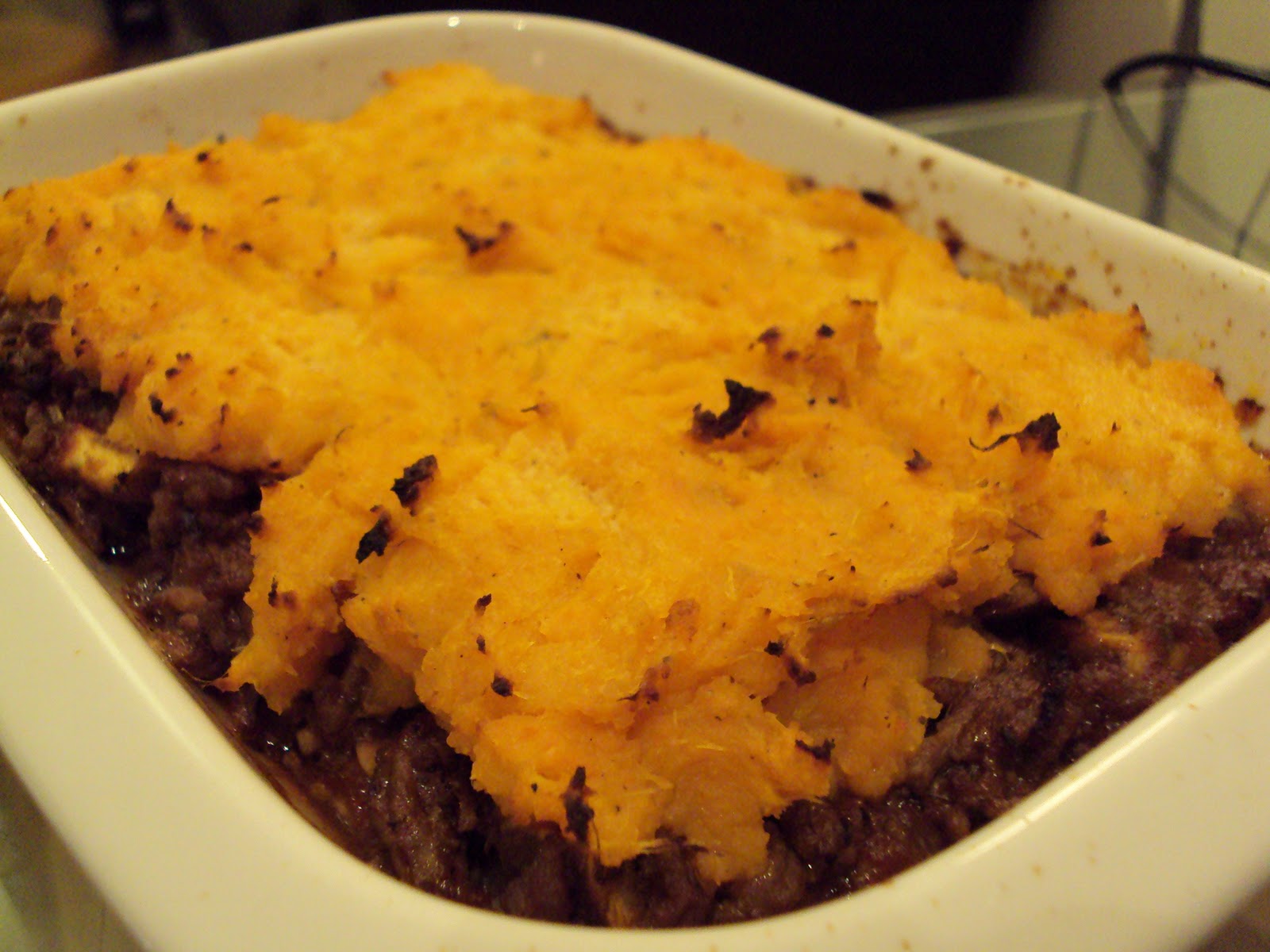 Me, My Food and I Sweet potato cottage pie