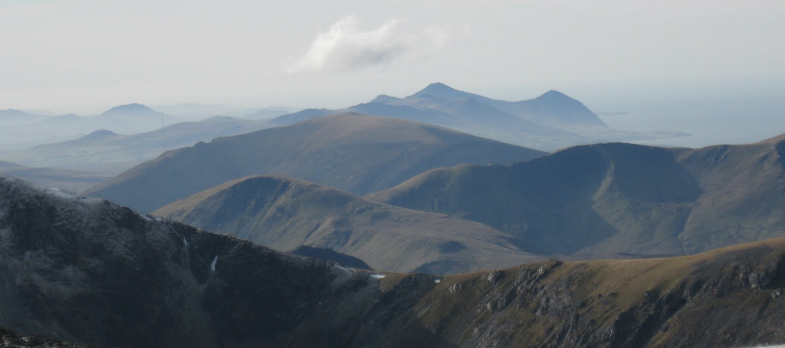 Andy Mountains Stunning weather on the Carneddau