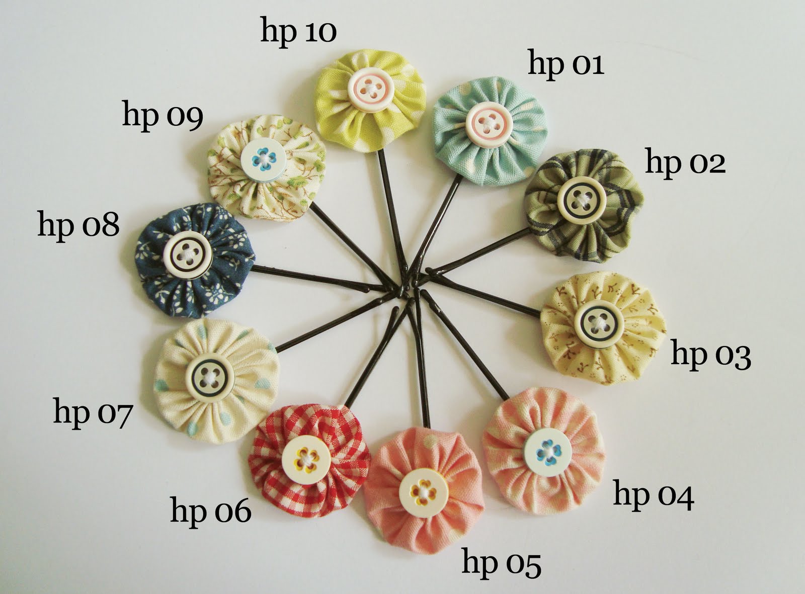 Keller Homemade Hair Pins