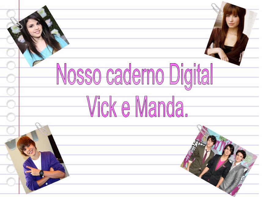 Caderno Digital da vivi e da amanda