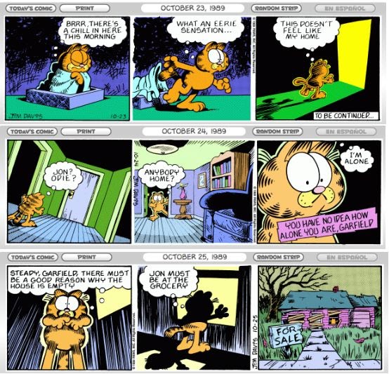 I Like Turtles Alternate Reality/Depressing Garfield (1989)