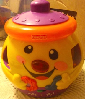 fisher price laugh and learn cookie jar
