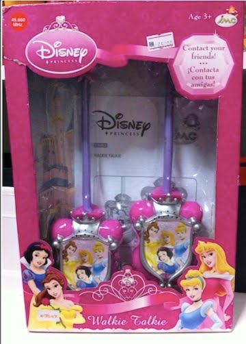 princess walkie talkie