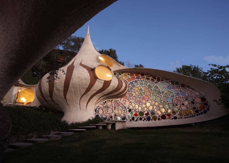 MySansar Shell house or Nautilus by Architect Javier Senosiain