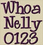 Whoa Nelly Font