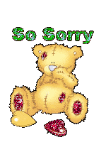 sorry bear image