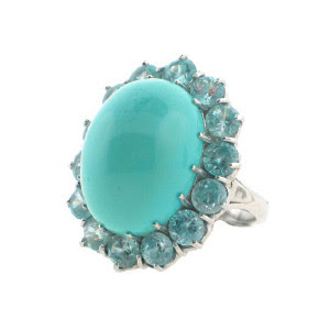 vintage turquoise ring