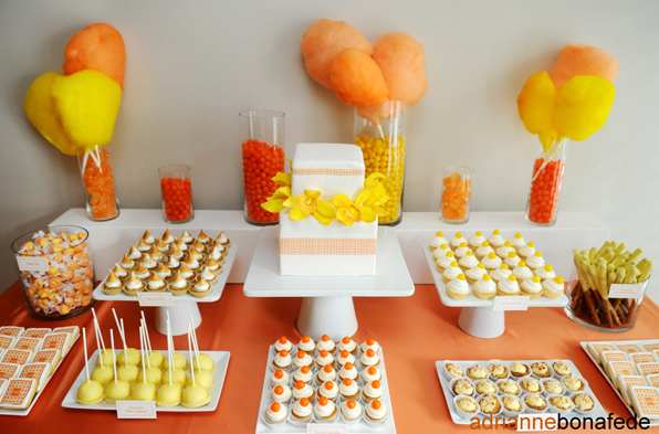 source candy bar sunflower dessert table pink cupcakes candy