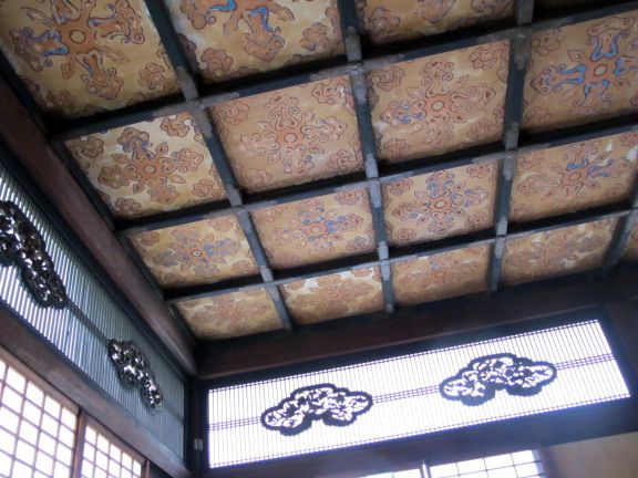 William Morris Fan Club Paint Your Ceiling Blue And Gold