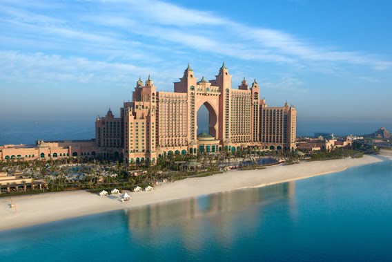 Otra vista del Hotel Atlantis en Dubai