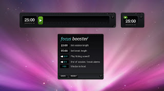 Focus Booster App screenshot focus booster application