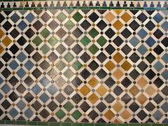 Tiles at the Alhambra, Granada