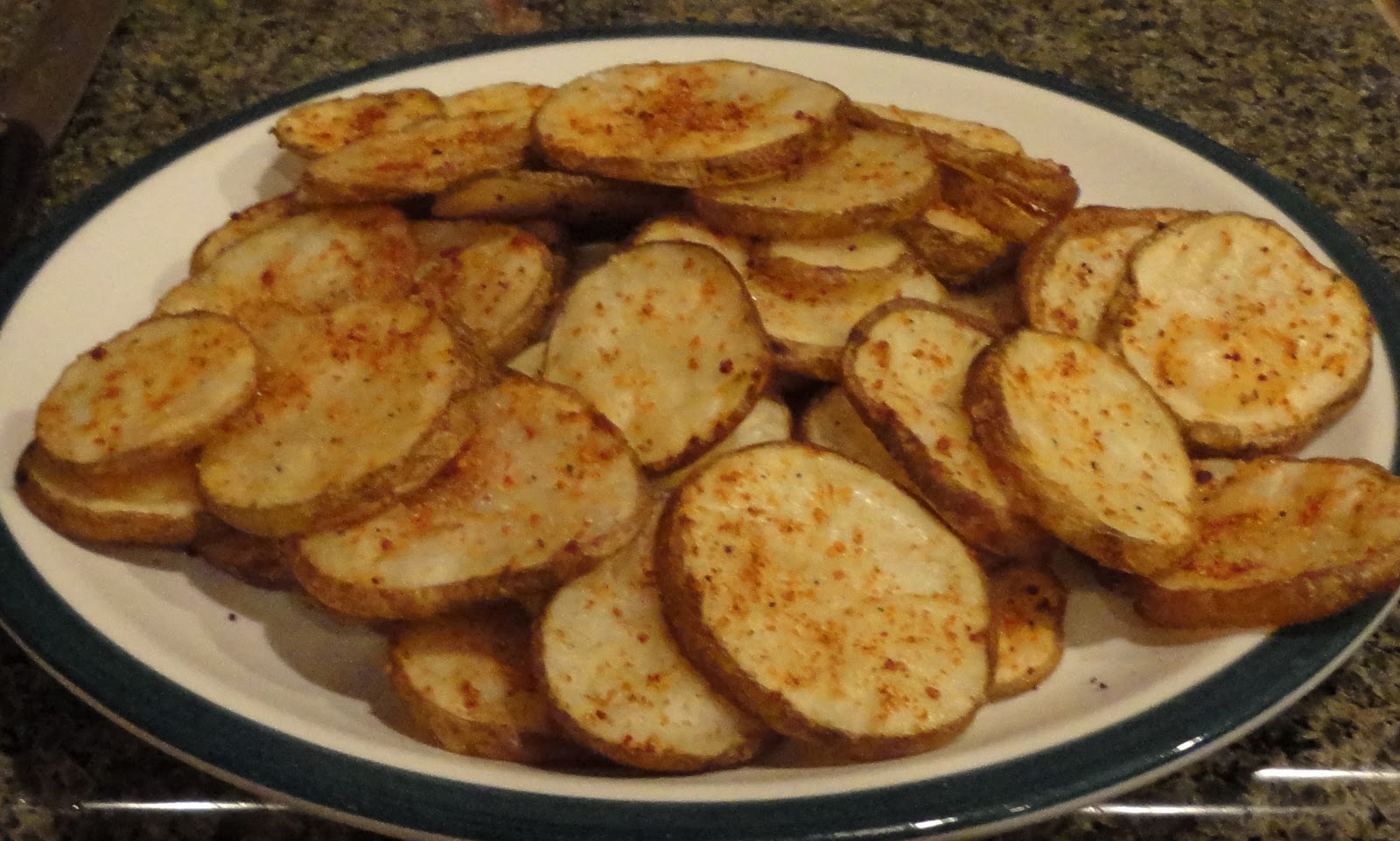 One Crazy Cookie OvenFried Parmesan Potatoes