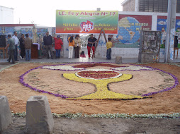 ALFOMBRA AL SR. DE LOS MILAGROS