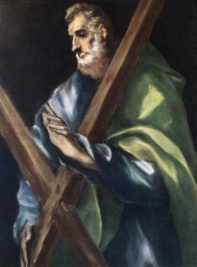 El Greco, Saint Andrew Apotre, Protoclete dans immagini sacre El+Greco.+Sant%2527Andrea