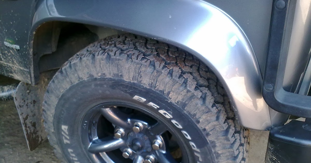 Defender The BF Goodrich all terrain for defender