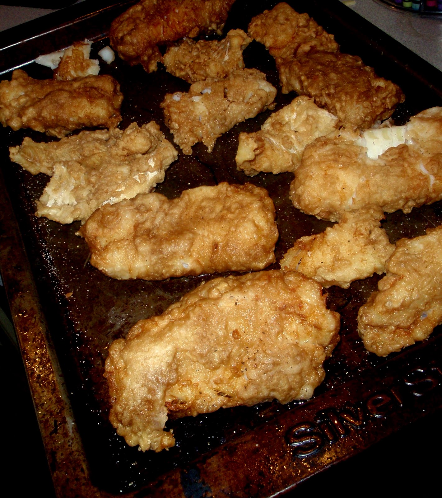 My Name Is Not King...: Awesomebella Cooks-FISH AND CHIPS!