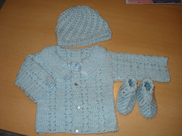 conjunto de bebe celeste