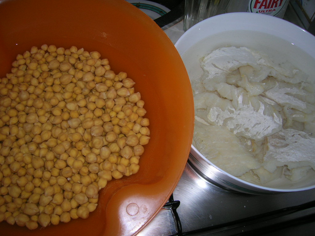 Garbanzos con bacalao y espinacas en la Comunidad de Cocina
