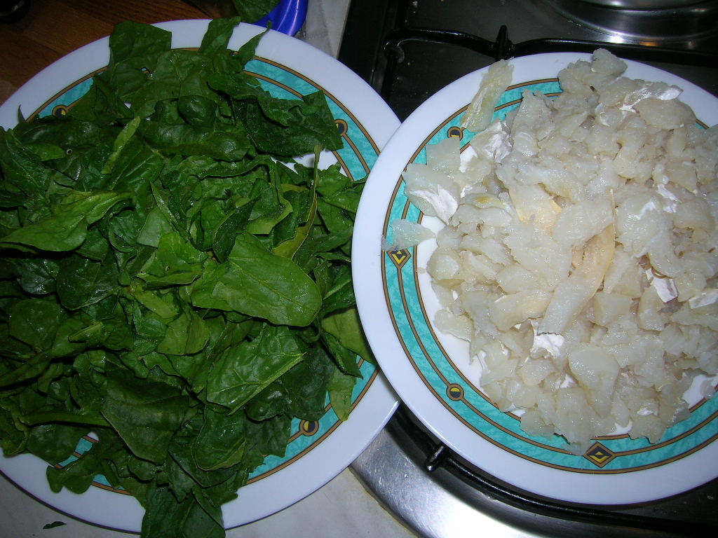Garbanzos con bacalao y espinacas en la Comunidad de Cocina