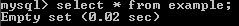 MySQL Select Example
