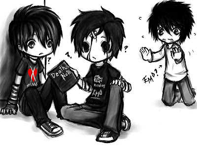 Emo Lovers Drawing. Emo !!! . L?