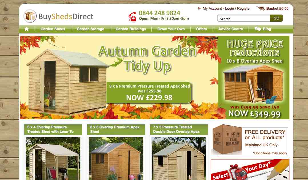 Shedworking October 2010