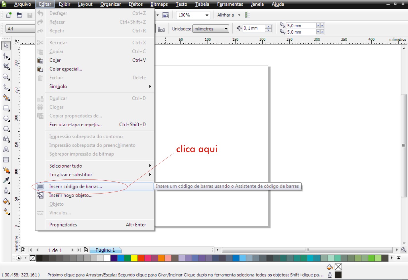 Gusttavo Santacruz Criando Codigo De Barras Corretamente Com Corel Draw