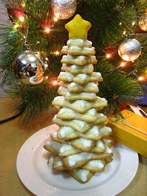Christmas Tree Cookies, 3D cookies
