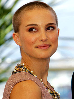 why was natalie portman bald