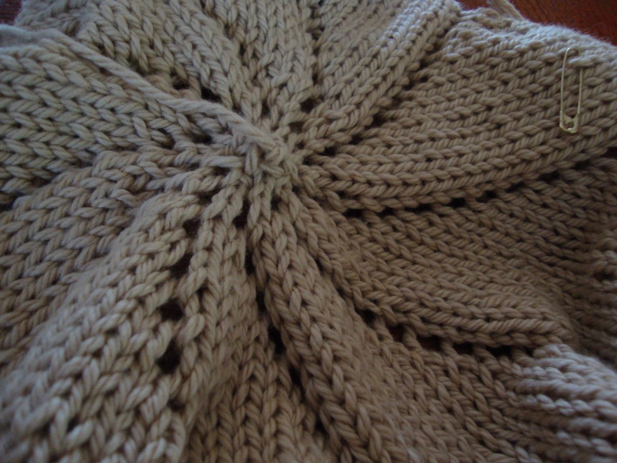 Knits in Class: Pinwheel Baby Blanket