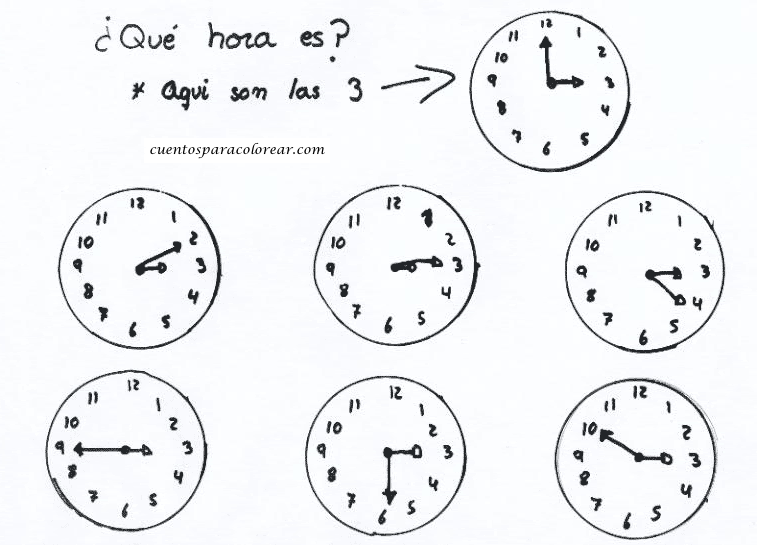 JUEGOS DE LAS HORAS juegos de las horas:
