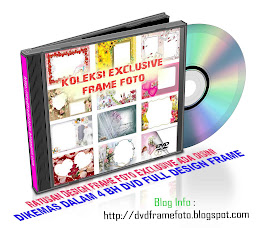 KOLEKSI DVD BERISI RATUSAN DESIGN FRAME FOTO