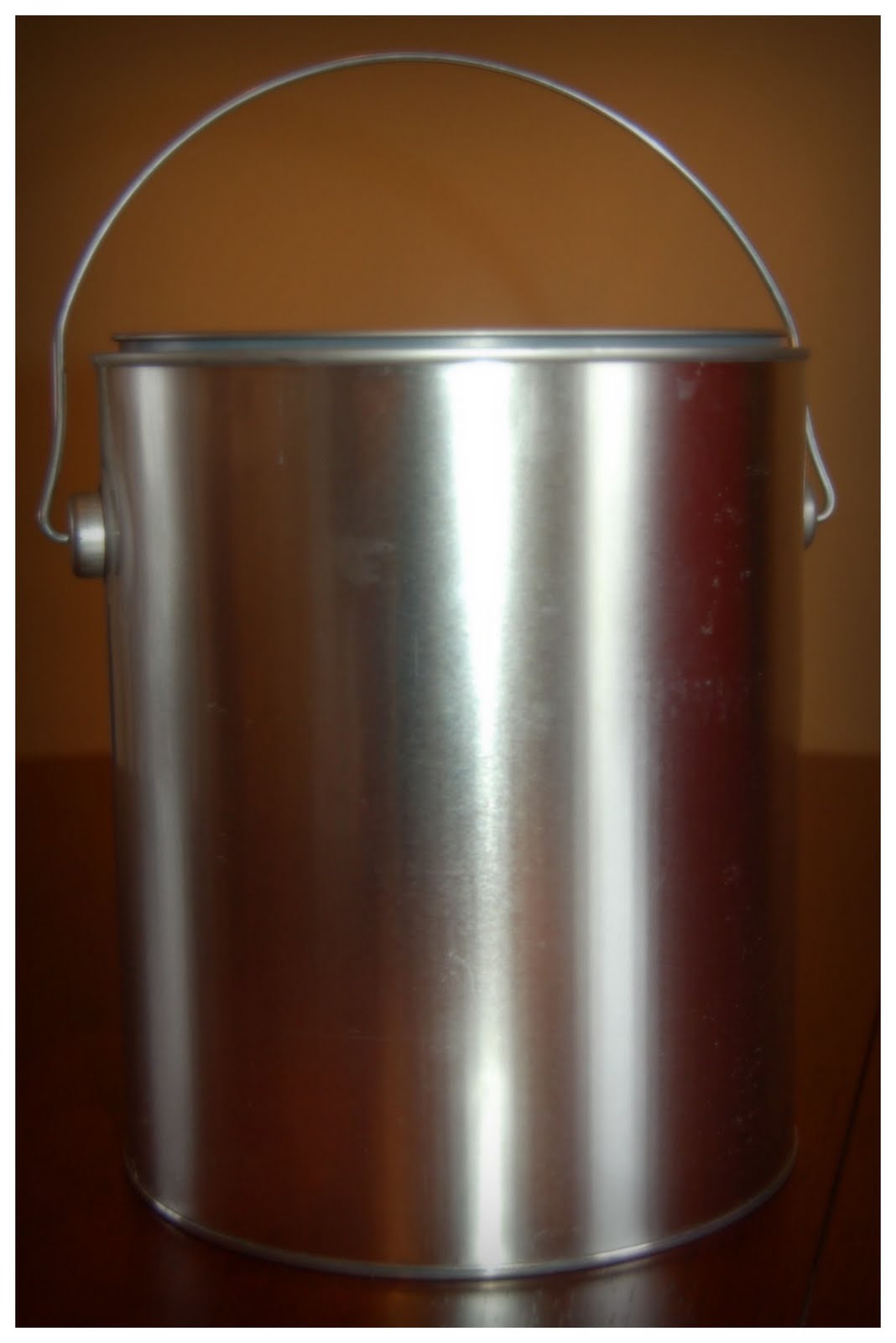 I've done various versions. I started with an empty paint can found at