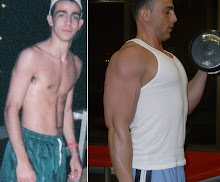 Before/After comparison: 19 years of age (June 1999) vs. 30 years of age (July 2009)