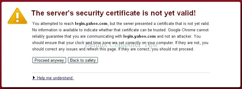 Ssl Error