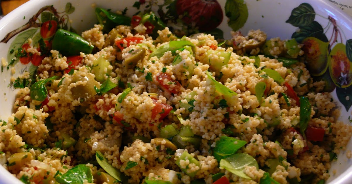 KOKKAUSTA JA KUDONTAA Feta couscous salaatti