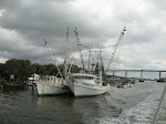 Shrimp Boats along the Inland Waterway